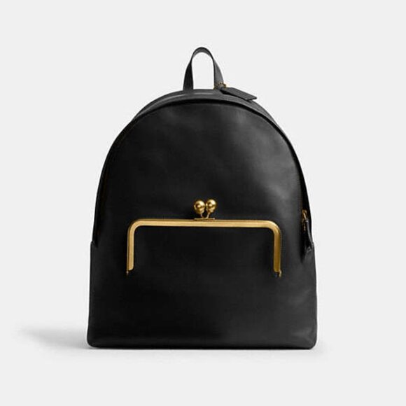 Kisslock Frame Backpack - Picture 1 of 10